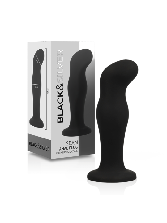 BLACKSILVER SEAN PLUG ANAL SILICONA PREMIUM NEGRO