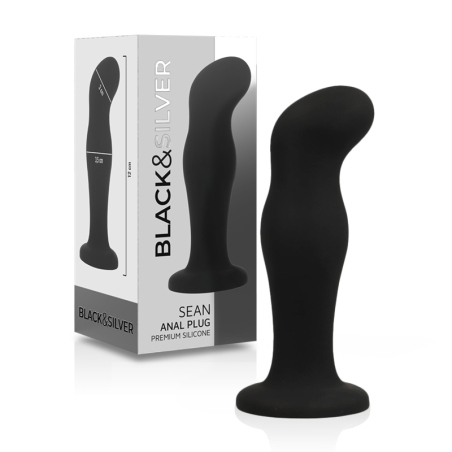 BLACKSILVER SEAN PLUG ANAL SILICONA PREMIUM NEGRO