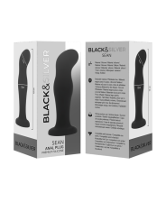 BLACKSILVER SEAN PLUG ANAL SILICONA PREMIUM NEGRO
