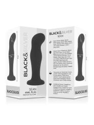BLACKSILVER SEAN PLUG ANAL SILICONA PREMIUM NEGRO