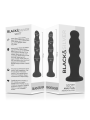 BLACKSILVER SCOTT PLUG ANAL SILICONA PREMIUM NEGRO