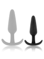 BLACKSILVER HANSEL PLUG ANAL SILICONA CON ASA PEQUENO