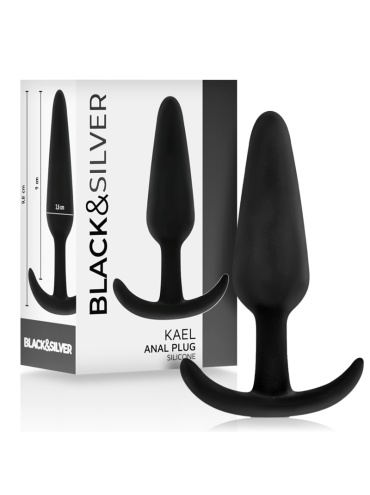 BLACKSILVER KAEL PLUG ANAL SILICONA CON ASA MEDIANO