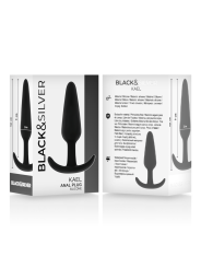 BLACKSILVER KAEL PLUG ANAL SILICONA CON ASA MEDIANO
