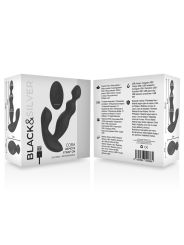 BLACKSILVER CORA PLUG PROSTATICO SILICONA CONTROL REMOTO