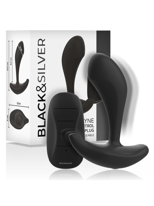 BLACKSILVER DWAYNE PLUG ANAL SILICONA CONTROL REMOTO