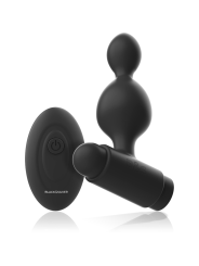 BLACKSILVER TUCKER PEQUENO PLUG ANAL SILICONA CONTROL REMOTO