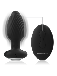 BLACKSILVER WELLS PLUG ROTADOR ANAL SILICONA CONTROL REMOTO