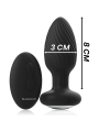 BLACKSILVER WELLS PLUG ROTADOR ANAL SILICONA CONTROL REMOTO