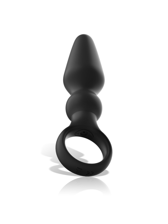 BLACKSILVER OZZY POTENTE VIBRADOR PLUG ANAL SILICONA