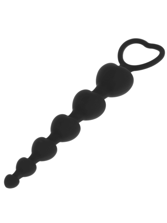 BLACKSILVER MILA CADENA ANAL DE CORAZONES 18 CM