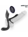 ADDICTED TOYS ANILLO DOBLE PARA EL PENE CON ESTIMULADOR DE CLITORIS