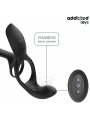ADDICTED TOYS ANILLO DOBLE PARA EL PENE CON ESTIMULADOR DE CLITORIS