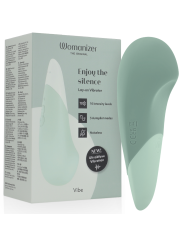 WOMANIZER VIBE VIBRADOR LAY ON SILENCIOSO VERDE CLARO