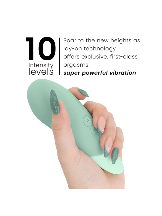 WOMANIZER VIBE VIBRADOR LAY ON SILENCIOSO VERDE CLARO