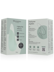 WOMANIZER VIBE VIBRADOR LAY ON SILENCIOSO VERDE CLARO