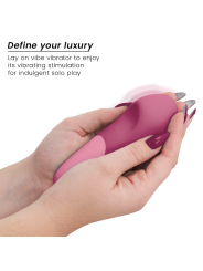 WOMANIZER VIBE VIBRADOR LAY ON SILENCIOSO ROSA OSCURO