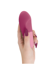 WOMANIZER VIBE VIBRADOR LAY ON SILENCIOSO ROSA OSCURO
