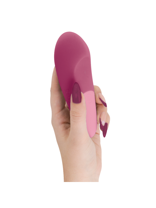 WOMANIZER VIBE VIBRADOR LAY ON SILENCIOSO ROSA OSCURO