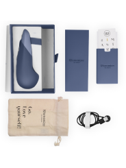 WOMANIZER VIBE VIBRADOR LAY ON SILENCIOSO AZUL OSCURO