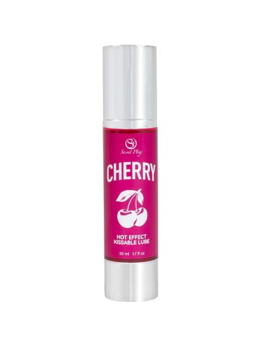 SECRETPLAY LUBRICANTE EFECTO CALOR CEREZA 50 ML