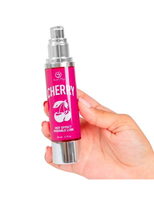 SECRETPLAY LUBRICANTE EFECTO CALOR CEREZA 50 ML