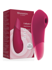 WOMANIZER ENHANCE ESTIMULADOR DE CLITORIS ROSA VIBRANTE