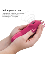 WOMANIZER ENHANCE ESTIMULADOR DE CLITORIS ROSA VIBRANTE
