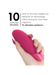 WOMANIZER ENHANCE ESTIMULADOR DE CLITORIS ROSA VIBRANTE