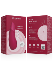 WOMANIZER ENHANCE ESTIMULADOR DE CLITORIS ROSA VIBRANTE