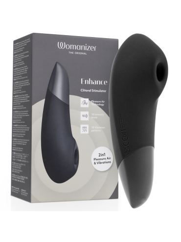 WOMANIZER ENHANCE ESTIMULADOR DE CLITORIS NEGRO