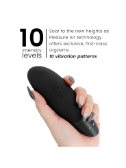 WOMANIZER ENHANCE ESTIMULADOR DE CLITORIS NEGRO