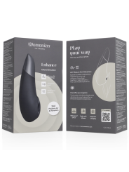 WOMANIZER ENHANCE ESTIMULADOR DE CLITORIS NEGRO
