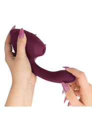 WOMANIZER DUO NEXT ESTIMULADOR VIBRADOR DUAL CLITORIS PUNTOG ROSA