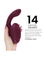 WOMANIZER DUO NEXT ESTIMULADOR VIBRADOR DUAL CLITORIS PUNTOG ROSA