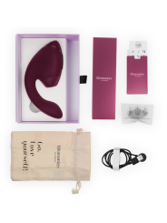 WOMANIZER DUO NEXT ESTIMULADOR VIBRADOR DUAL CLITORIS PUNTOG ROSA