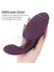 WOMANIZER DUO NEXT ESTIMULADOR VIBRADOR DUAL CLITORIS PUNTOG MORADO