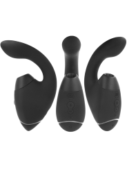 WOMANIZER DUO NEXT ESTIMULADOR VIBRADOR DUAL CLITORIS PUNTOG NEGRO