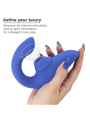 WOMANIZER BLEND ESTIMULADOR VIBRADOR RABBIT AZUL