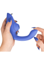 WOMANIZER BLEND ESTIMULADOR VIBRADOR RABBIT AZUL