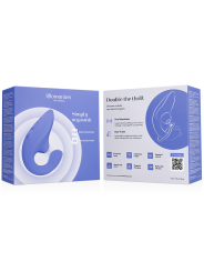 WOMANIZER BLEND ESTIMULADOR VIBRADOR RABBIT AZUL