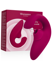 WOMANIZER BLEND ESTIMULADOR VIBRADOR RABBIT FUCSIA