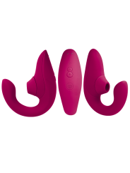 WOMANIZER BLEND ESTIMULADOR VIBRADOR RABBIT FUCSIA