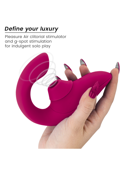 WOMANIZER BLEND ESTIMULADOR VIBRADOR RABBIT FUCSIA