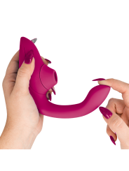 WOMANIZER BLEND ESTIMULADOR VIBRADOR RABBIT FUCSIA