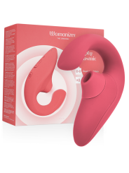 WOMANIZER BLEND ESTIMULADOR VIBRADOR RABBIT ROSA