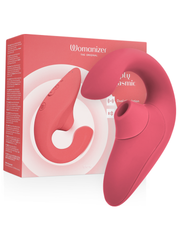WOMANIZER BLEND ESTIMULADOR VIBRADOR RABBIT ROSA