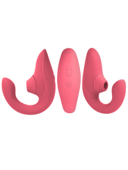 WOMANIZER BLEND ESTIMULADOR VIBRADOR RABBIT ROSA