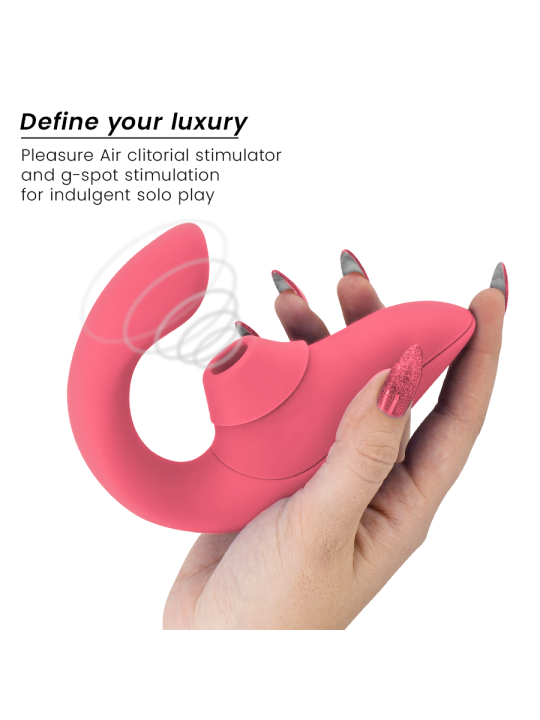 WOMANIZER BLEND ESTIMULADOR VIBRADOR RABBIT ROSA