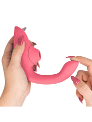 WOMANIZER BLEND ESTIMULADOR VIBRADOR RABBIT ROSA